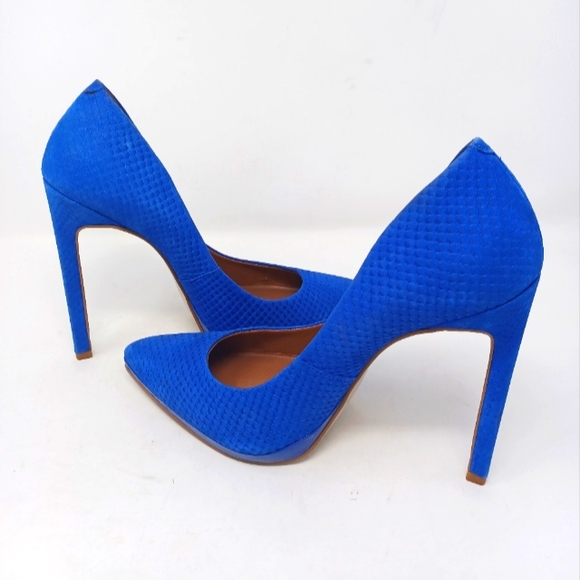 ALDO Kristina Colbalt Royal Stiletto Pumps Women's 9 - Picture 6 of 9